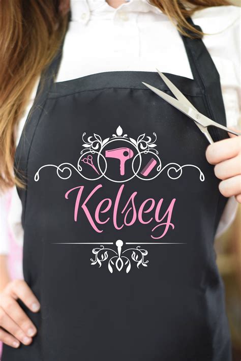 custom stylist aprons|trendy hair stylist aprons.